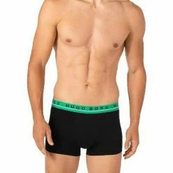 Am billigsten 😉 BOSS Trunks 3er Pack 50458488/964 Baumwoll-Stretch, Grau-schwarz, Schwarz-grau ✔️ -Wäsche Verkaufsladen 378981 norm3