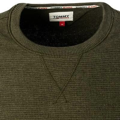 Bester Verkauf ⌛ TOMMY 👖 JEANS Longsleeve DM0DM11433/MRZ Baumwolle, Dunkelgrün 🤩 3 Bester Verkauf ⌛ TOMMY 👖 JEANS Longsleeve DM0DM11433/MRZ Baumwolle, Dunkelgrün 🤩 – Bild 3