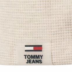 Am billigsten 🎁 TOMMY 👖 JEANS Longsleeve DM0DM11433/YBR Baumwolle, Ecru meliert, Weiß 😍 -Wäsche Verkaufsladen 379011 norm3