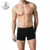 Bestes Angebot 💯 bruno banani Shorts 2er Pack Flow. 2203-1388/1811 Trunks, Baumwoll-Stretch, Schwarz 🔥