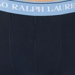 Aktion 🌟 Polo Ralph Lauren Trunks 3er Pack 714830299/032 Baumwoll-Stretch, Marineblau, Weinrot-hellblau-gelb 🔥 -Wäsche Verkaufsladen 379133 norm5