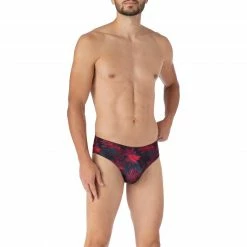 Top 10 🔔 bruno banani Sportslip Red Forest 2203-2343/2778 Mikrofaser-Stretch, Rot gemustert, Weinrot 🌟
