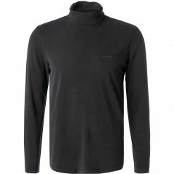 Am billigsten 😍 Pierre Cardin Longsleeve 53283/000/12326/2000 Rollkragenshirt, Baumwolle, Schwarz 🔔