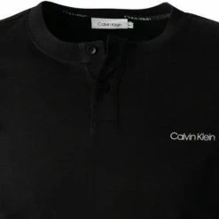 Brandneu 👍 Calvin Klein Longsleeve K10K107715/BEH Bio Baumwolle, Schwarz 🥰 -Wäsche Verkaufsladen 379512 norm2