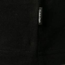 Brandneu 👍 Calvin Klein Longsleeve K10K107715/BEH Bio Baumwolle, Schwarz 🥰 -Wäsche Verkaufsladen 379512 norm3
