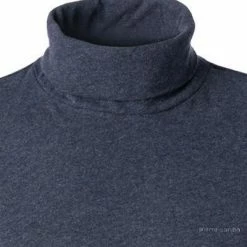 Blitzangebot 🥰 Pierre Cardin Longsleeve 53283/000/12326/3505 Rollkragenshirt, Baumwolle, Indigo meliert, Indigo 💯 -Wäsche Verkaufsladen 379514 norm2
