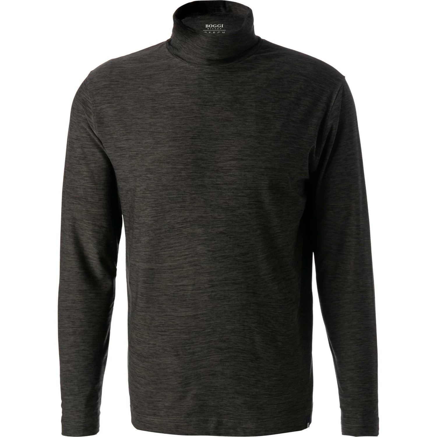 Großhandel 🛒 BOGGI MILANO Rollkragenshirt BO21A0412/03 Mikrofaser, Dunkelgrau meliert, Dunkelgrau ✨ 1 Großhandel 🛒 BOGGI MILANO Rollkragenshirt BO21A0412/03 Mikrofaser, Dunkelgrau meliert, Dunkelgrau ✨