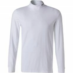 Billig 🎉 Calvin Klein Longsleeve K10K107921/YAF Bio Baumwolle, Weiß ✨