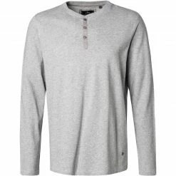 Coupon 🎁 RAGMAN Longsleeve 347947/012 Baumwolle, Grau ✔️