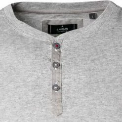 Coupon 🎁 RAGMAN Longsleeve 347947/012 Baumwolle, Grau ✔️ -Wäsche Verkaufsladen 380237 norm2