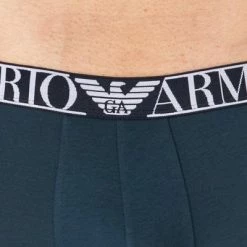 Beste Bewertungen von 🎉 EMPORIO ARMANI Briefs 2er Pack 111733/1A720/76210 Slips, Baumwoll-Stretch, Weiß-petrol 😍 -Wäsche Verkaufsladen 380535 norm3