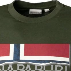 Coupon ⌛ NAPAPIJRI Longsleeve NP0A4FRQ/GE4 Baumwolle, Jägergrün ⭐ -Wäsche Verkaufsladen 380593 norm2