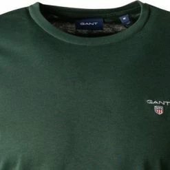 Auslauf 🤩 Gant Longsleeve 234502/374 Regular Fit, Baumwolle, Dunkelgrün ⌛ -Wäsche Verkaufsladen 380750 norm2