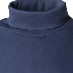 Neu 🔔 Daniel Hechter Rollkragenshirt 75001/112905/690 Regular Fit, Baumwolle, Nachtblau 👏 -Wäsche Verkaufsladen 380772 norm2