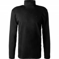 Blitzangebot ⌛ Daniel Hechter Rollkragenshirt 75001/112905/990 Regular Fit, Baumwolle, Schwarz 👍