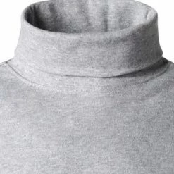 Am billigsten 🔥 Daniel Hechter Rollkragenshirt 75001/112906/910 Regular Fit, Baumwolle, Silbergrau meliert, Silber 💯 -Wäsche Verkaufsladen 380774 norm2