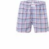 Am billigsten 🛒 van Laack 156521/Boxer/784 Boxershorts, Baumwolle, Bleu-rosé kariert, Multicolor ✨