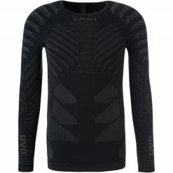 Angebote 🔥 UYN T-Shirt Resilyon U100288/B014 Funktionsshirt, Mikrofaser, Schwarz-anthrazit 😀