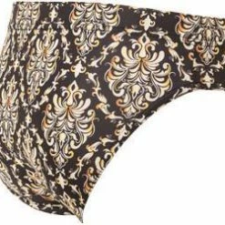 Angebote 🎉 bruno banani Sportslip Baroque Art 2203-2345/4325 Mikrofaser-Stretch, Schwarz-gelbgold gemustert , Dunkelblau-beige 👍 -Wäsche Verkaufsladen 381351 norm2