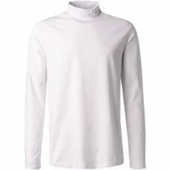 Bestes Angebot 💯 KARL LAGERFELD Longsleeve 755031/0/512221/10 Baumwolle, Weiß ⭐