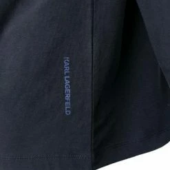 Bestpreis 😀 KARL LAGERFELD Longsleeve 755031/0/512221/690 Baumwolle, Nachtblau ⌛ -Wäsche Verkaufsladen 381412 norm4