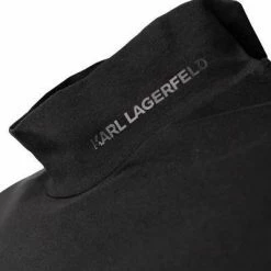 Top 10 🔔 KARL LAGERFELD Longsleeve 755031/0/512221/990 Baumwolle, Schwarz 🧨 -Wäsche Verkaufsladen 381414 norm3