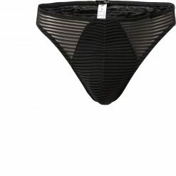 Rabatt 🧨 HOM G-String Loulou 402291/J004 Mikrofaser , Schwarz , Schwarz ⌛