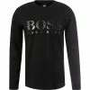 Brandneu 🤩 BOSS Longsleeve Togn2 50462871/001 Baumwolle, Schwarz 🌟