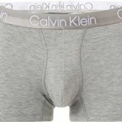 Blitzangebot 🧨 Calvin Klein Underwear Calvin Klein Trunks 3er Pack NB2970A/UW5 Baumwoll-Stretch, Weiß-grau-schwarz 🛒 -Wäsche Verkaufsladen 381675 norm2