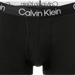 Blitzangebot 🧨 Calvin Klein Underwear Calvin Klein Trunks 3er Pack NB2970A/UW5 Baumwoll-Stretch, Weiß-grau-schwarz 🛒 -Wäsche Verkaufsladen 381675 norm3
