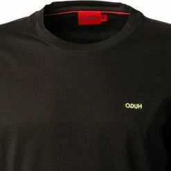 Budget ❤️ HUGO Longsleeve Derol 50447977/005 Baumwolle, Kohlschwarz ✔️ -Wäsche Verkaufsladen 381692 norm2