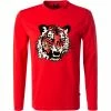 Bester Verkauf 👏 BOSS Longsleeve Talley 50471864/623 Baumwolle, Rot 👍