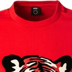 Bester Verkauf 👏 BOSS Longsleeve Talley 50471864/623 Baumwolle, Rot 👍 -Wäsche Verkaufsladen 381749 norm2