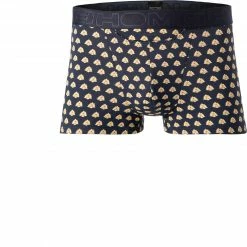 Angebote 😀 HOM Boxer Briefs HO1 Grimaud 402274/I0RA Trunk, Baumwolle-Modal, Navy-gelb, Navy ✔️