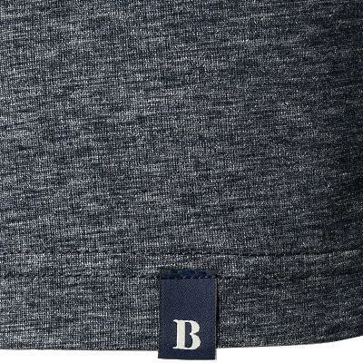Auslauf ⌛ BOGGI MILANO T-Shirt BO21A0411/01 Longsleeve, Baumwolle, Navy meliert, Navy ⌛ 4 Auslauf ⌛ BOGGI MILANO T-Shirt BO21A0411/01 Longsleeve, Baumwolle, Navy meliert, Navy ⌛ – Bild 4