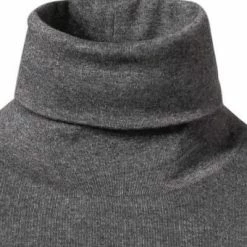 Auslauf 😍 Marc O'Polo Longsleeve 220 2202 52354/969 Rollkragenshirt, Bio Baumwolle, Grau 👏 -Wäsche Verkaufsladen 381970 norm2