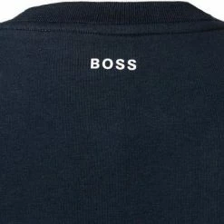Besorgen ❤️ BOSS Longsleeve Togn Tape 50462863/410 Baumwolle, Navy 🔥 -Wäsche Verkaufsladen 382011 norm3