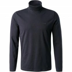 Coupon 🎁 Pierre Cardin Longsleeve 53273/000/12328/3000 Rollkragenshirt, Baumwolle, Marineblau, Marine 🌟