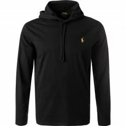 Bester Verkauf 🛒 Polo Ralph Lauren Longsleeve 710847203/016 Baumwolle, Schwarz, Schwarz-gold 🧨