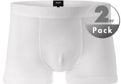 Billig 🥰 JOOP! Boxer 2er Pack 30030789/100 Trunks, Baumwoll-Stretch, Weiß ⌛ 2 Billig 🥰 JOOP! Boxer 2er Pack 30030789/100 Trunks, Baumwoll-Stretch, Weiß ⌛ – Bild 2