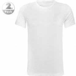 Schlussverkauf 💯 JOOP! T-Shirt 2er Pack-R 30030787/100 T-Shirts, Baumwoll-Stretch, Weiß 😉