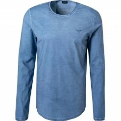 Budget ❤️ JOOP! Longsleeve Carlos 30021901/444 Modern Fit, Baumwolle, Hellblau meliert, Hellblau 🥰