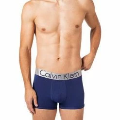 Coupon 🎉 Calvin Klein Underwear Calvin Klein Trunks 3er Pack NB2453A/W2G Baumwoll-Stretch, Royal-rot-schwarz, Rot-schwarz-blau 👏 -Wäsche Verkaufsladen 382704 norm2