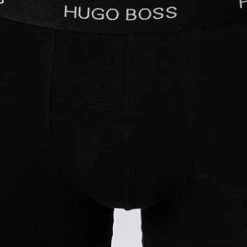 Angebote ✨ BOSS Trunks 2er Pack 50464433/120 Baumwoll-Stretch, Schwarz-weiß gemustert, Weiß-schwarz 😍 -Wäsche Verkaufsladen 382716 norm4