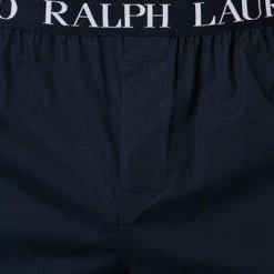 Budget 👍 Polo Ralph Lauren Boxer 3er Pack 714866472/002 Boxershorts, Baumwoll-Stretch, Navy-hellblau gemustert, Blau 💯 -Wäsche Verkaufsladen 382873 norm4