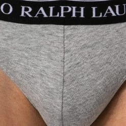Angebote 🛒 Polo Ralph Lauren Briefs 3er Pack 714835884/003 Slips, Baumwoll-Stretch, Schwarz-weiß-grau, Weiß-schwarz-grau 🔔 -Wäsche Verkaufsladen 382894 norm4