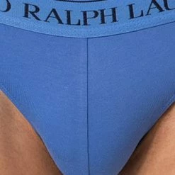 Auslauf 🔥 Polo Ralph Lauren Briefs 3er Pack 714835884/004 Slips, Baumwoll-Stretch, Blau, Navy-saphir-blau 😀 -Wäsche Verkaufsladen 382895 norm4