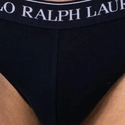 Auslauf 🔥 Polo Ralph Lauren Briefs 3er Pack 714835884/004 Slips, Baumwoll-Stretch, Blau, Navy-saphir-blau 😀 -Wäsche Verkaufsladen 382895 norm6