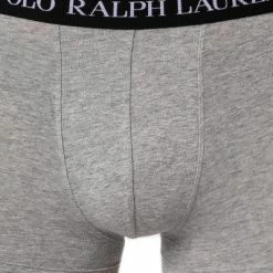 Billig ✔️ Polo Ralph Lauren Trunks 3er Pack 714835885/003 Baumwoll-Stretch, Schwarz-weiß-grau, Weiß-schwarz-grau 🤩 -Wäsche Verkaufsladen 382896 norm4