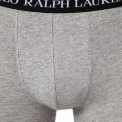 Coupon 👏 Polo Ralph Lauren Trunks 3er Pack 714835885/005 Baumwoll-Stretch, Grau 💯 -Wäsche Verkaufsladen 382898 norm2
